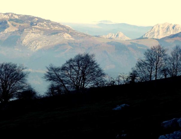 Basque mountain view